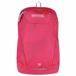 Regatta Unisex Adults Marler 10 Litre Hardwearing Reflective Padded Backpack Bag (One Size) (Cabaret/Light Steel)