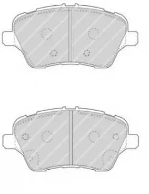 Ferodo FDB4612 Brake Pad Set Front Axle Premier Car