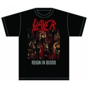 Slayer Reign in Blood Mens T Shirt: Large