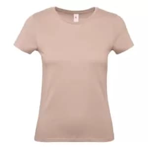 B&C Womens/Ladies #E150 Tee (S) (Millennial Pink)