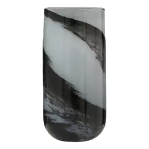 Olivia's Grey And Black Vase Large