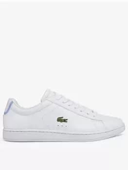 Lacoste Lacoste Carnaby Evo 0722 Trainers, White/Pink, Size 5, Women