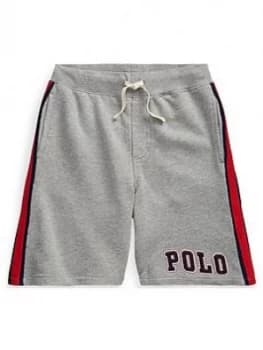 Ralph Lauren Boys Polo Jersey Short - Grey