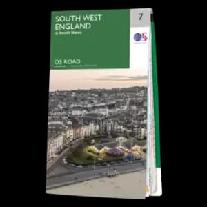 Map of South West England