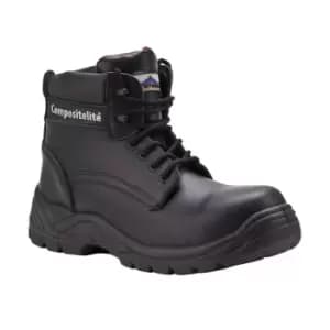 Portwest Mens Compositelite Thor S3 Leather Safety Boots (10 UK) (Black)