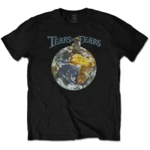 Tears For Fears - World Unisex XX-Large T-Shirt - Black