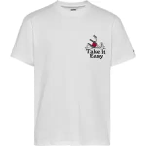 Tommy Jeans Philosotee 1 T-Shirt - White