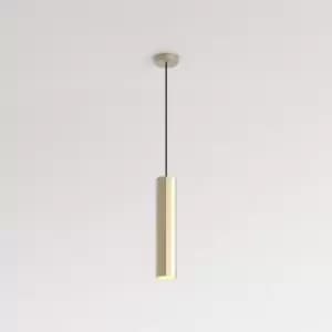 Hashira Slim Suspension Ceiling Pendant Light Matt Gold