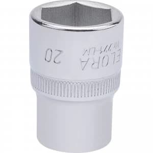 Elora 1/2" Drive Hexagon Socket Metric 1/2" 20mm