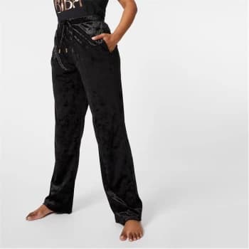 Biba BIBA Velour Trousers - Black Crushed
