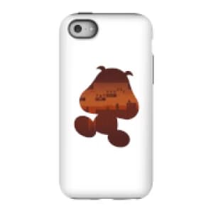 Nintendo Super Mario Goomba Silhouette Phone Case - iPhone 5C - Tough Case - Gloss