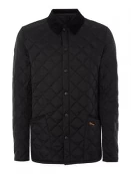 Mens Barbour Heritage Liddesdale Quilted Jacket Black