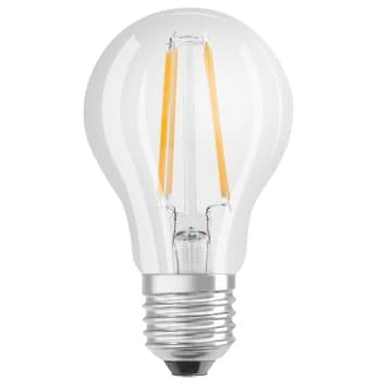 Osram LV330214 LED 40W E27 Filament Clear Glass GLS ES Bulb - Twin Pack