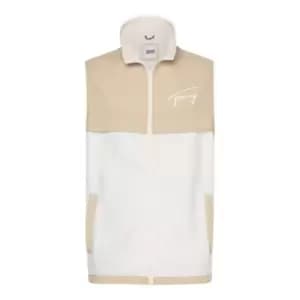 Tommy Jeans Tjm Mix Media Retro Vest - Beige