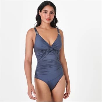 Biba Biba Icon Swimsuit With Tummy Control - Grey