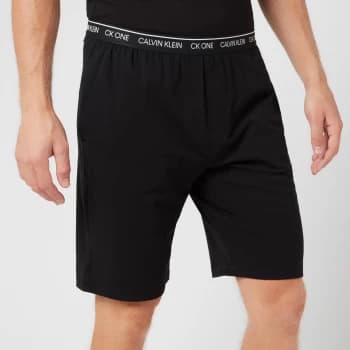 Calvin Klein Mens Sleep Shorts - Black - L