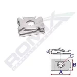 ROMIX Nut C60580 VW,AUDI,SKODA,Golf V Schragheck (1K1),POLO (9N_),TOURAN (1T1, 1T2),GOLF VI (5K1),Polo Schragheck (6R1, 6C1),PASSAT Variant (3B6)