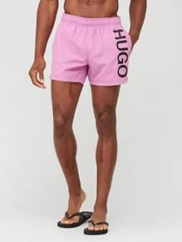 Hugo Boss Abas Swim Shorts Pink Size M Men