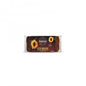 Biona Rye & Sunflower Seed Bread 500g