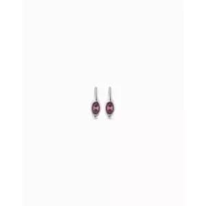 Blossom Purple Faceted Crystal Earrings