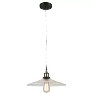 KORA Dome Pendant Ceiling Light Transparent 35x7cm