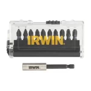 Irwin IW6062503 Impact Pro Performance Pozi Screwdriver Bit Set 10 Piece IRWIW6062503