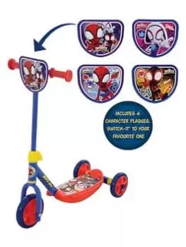 Spiderman Spidey & His Amazing Friends Switch-It Multi-Character Tri-Scooter