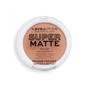 Relove by Revolution Super Matte Pressed Powder Warm Beige