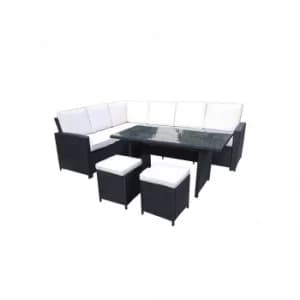 Berlin 8 Seat Corner Dining Set