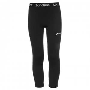 Sondico Core Three Quarter Tights Junior Boys - Black