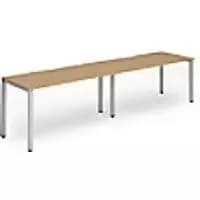 dynamic Computer Desk Evolve Plus BR216OAKS Oak 3200 mm x 800 mm x 730 mm