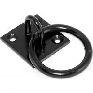 Faithfull Wall Ring On Plate Black Japanned