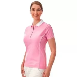Under Par Golf Polo Ladies - Pink