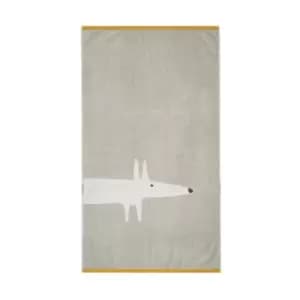 Scion Mr Fox Bath Towel, Pebble