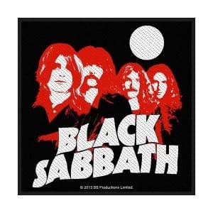 Black Sabbath - Red Portraits Standard Patch