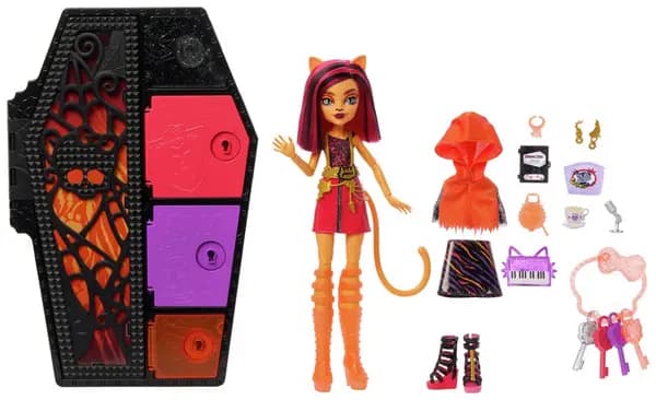 Monster High Skulltimate Secrets Neon Frights - Toralei Doll
