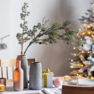 Crossland Grove Pinecone Spray With Moss 1100mm