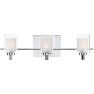 Elstead Quoizel Kolt Wall Lamp Polished Chrome, IP44