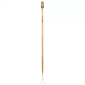 Draper Heritage Stainless Steel 3 Prong Cultivator with Ash Handle