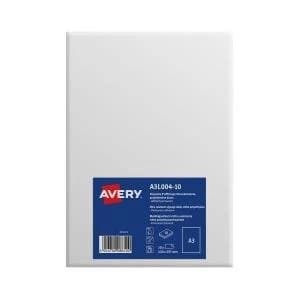 Avery A3 Display Labels Ultra Resistant Pack of 10 A3L004 10