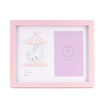 4" x 6" - Hello Baby Data Photo Frame - Baby Girl