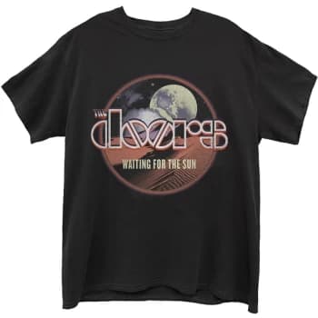 The Doors - Waiting For The Sun Unisex Large T-Shirt - Black