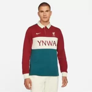 Nike Liverpool FC Polo Shirt Mens - Red