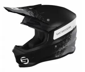 SHOT Furious Roll Black Grey Matt Offroad Helmet S