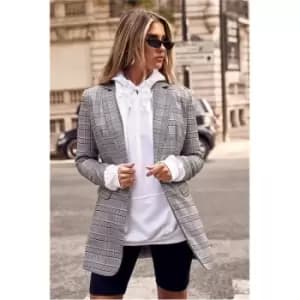 I Saw It First White Basic Oversized Hoodie - White