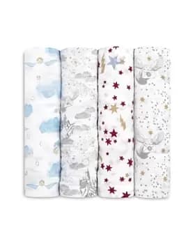 Aden and Anais 4 Pk. Harry Potter Printed Classic Swaddles