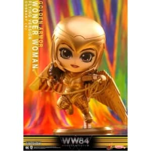 Hot Toys DC Comics Wonder Woman 1984 Cosbaby Mini Figure Golden Armour (Flying Version) 10 cm