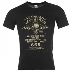 Official Avenged Sevenfold (A7X) T Shirt - Seize The Day
