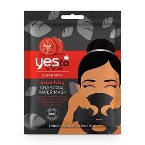 Yes To Tomatoes Detoxifying Charcoal Paper Mask