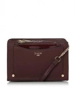 Dune London Dakkota Crossbody Bag - Berry